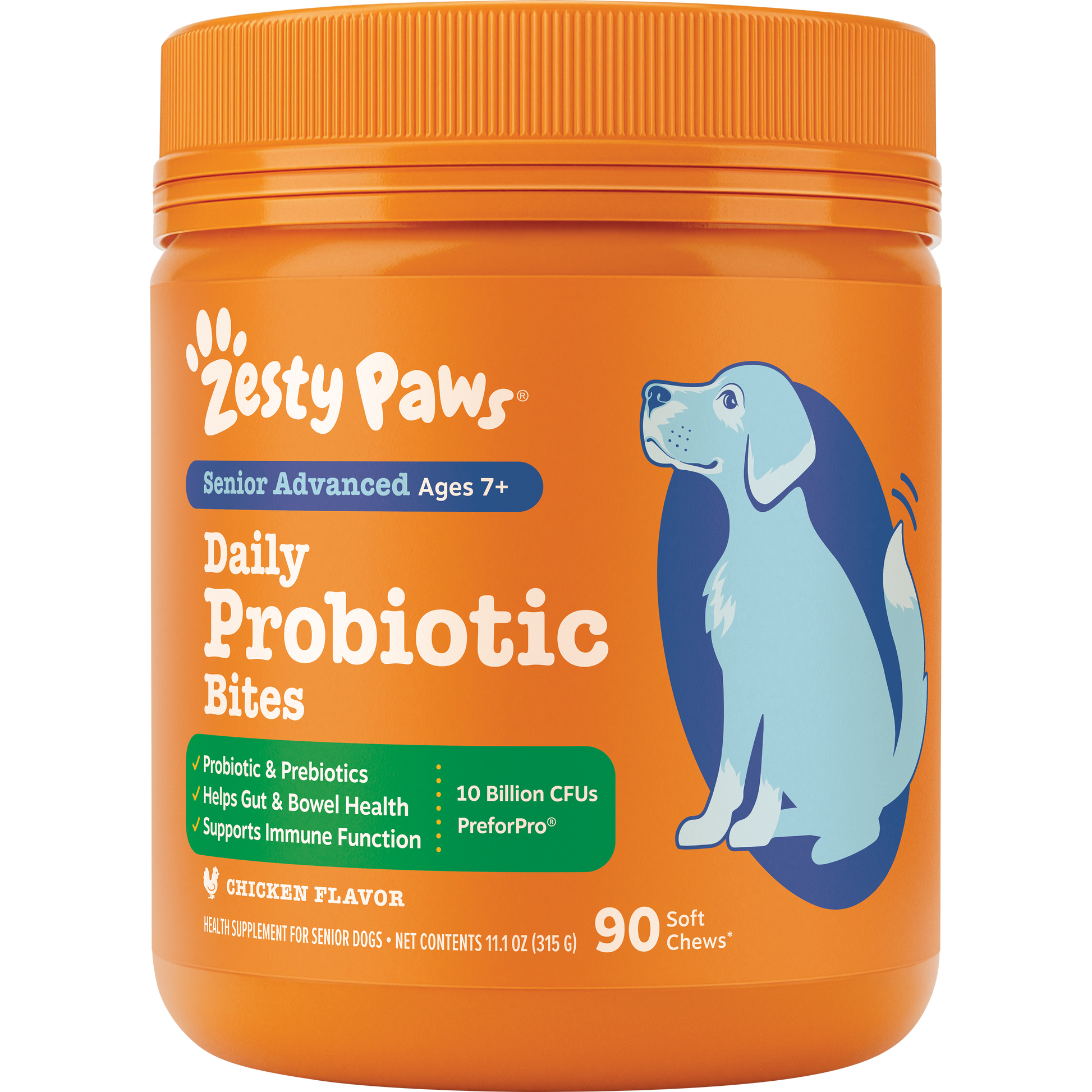 Zesty Paws 高齡犬益生菌腸道軟糖 官方圖片 1
