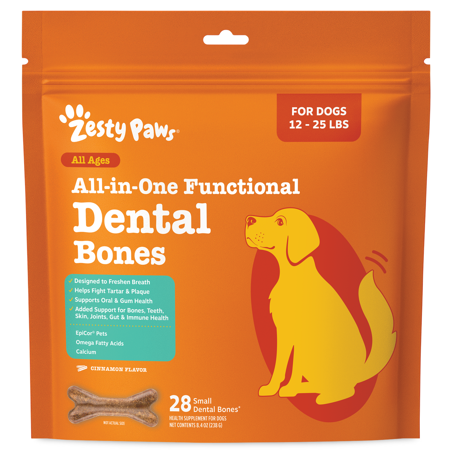 Zesty Paws 小型犬潔牙骨(28 支) 官方圖片 1