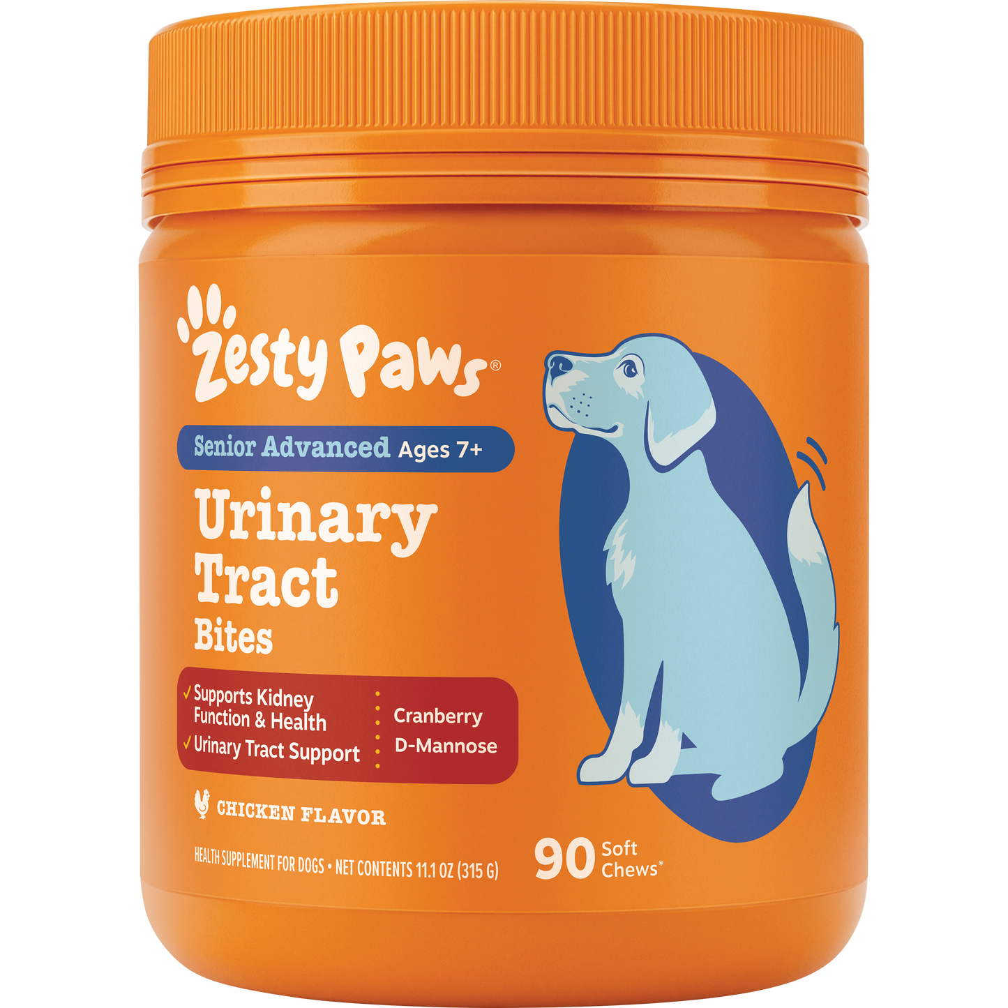 Zesty Paws 高齡犬泌尿護理軟糖 官方圖片 1