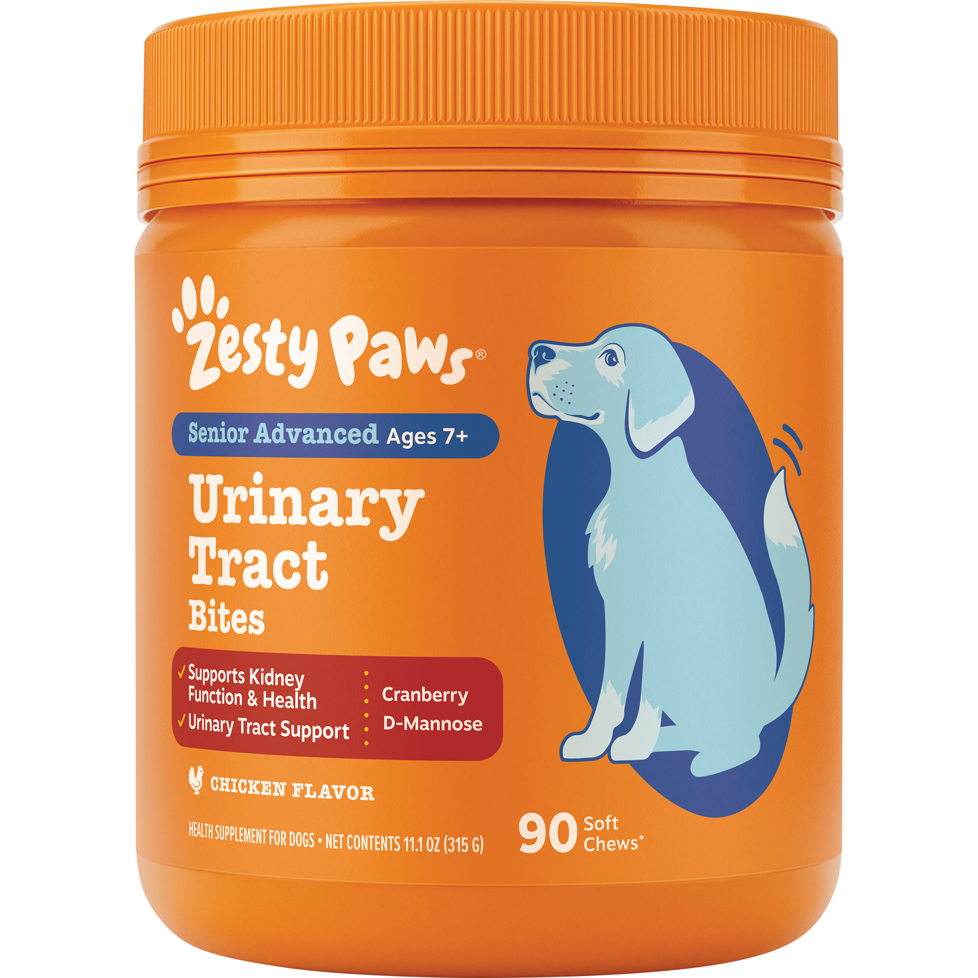 Zesty Paws 高齡犬泌尿護理軟糖 官方圖片 1