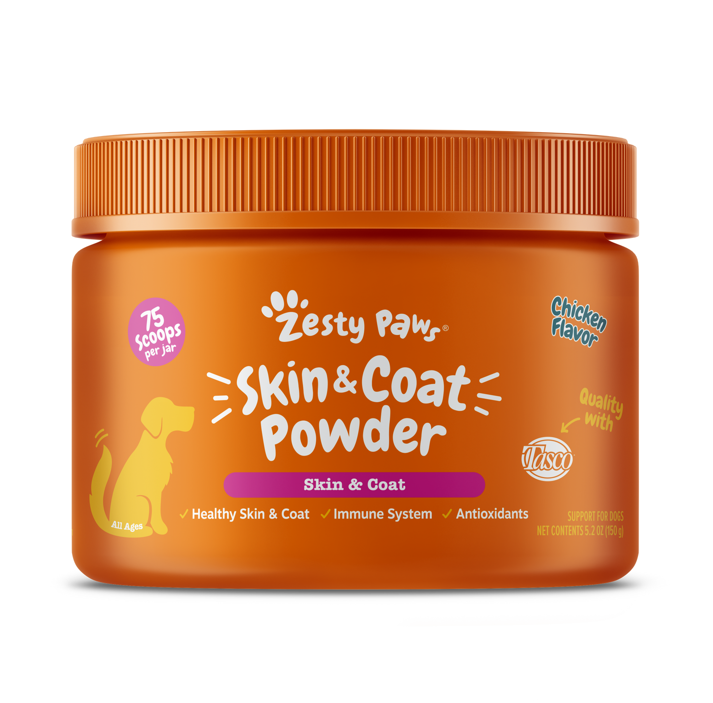 Zesty Paws 皮膚毛髮營養粉(狗用) 官方圖片 1