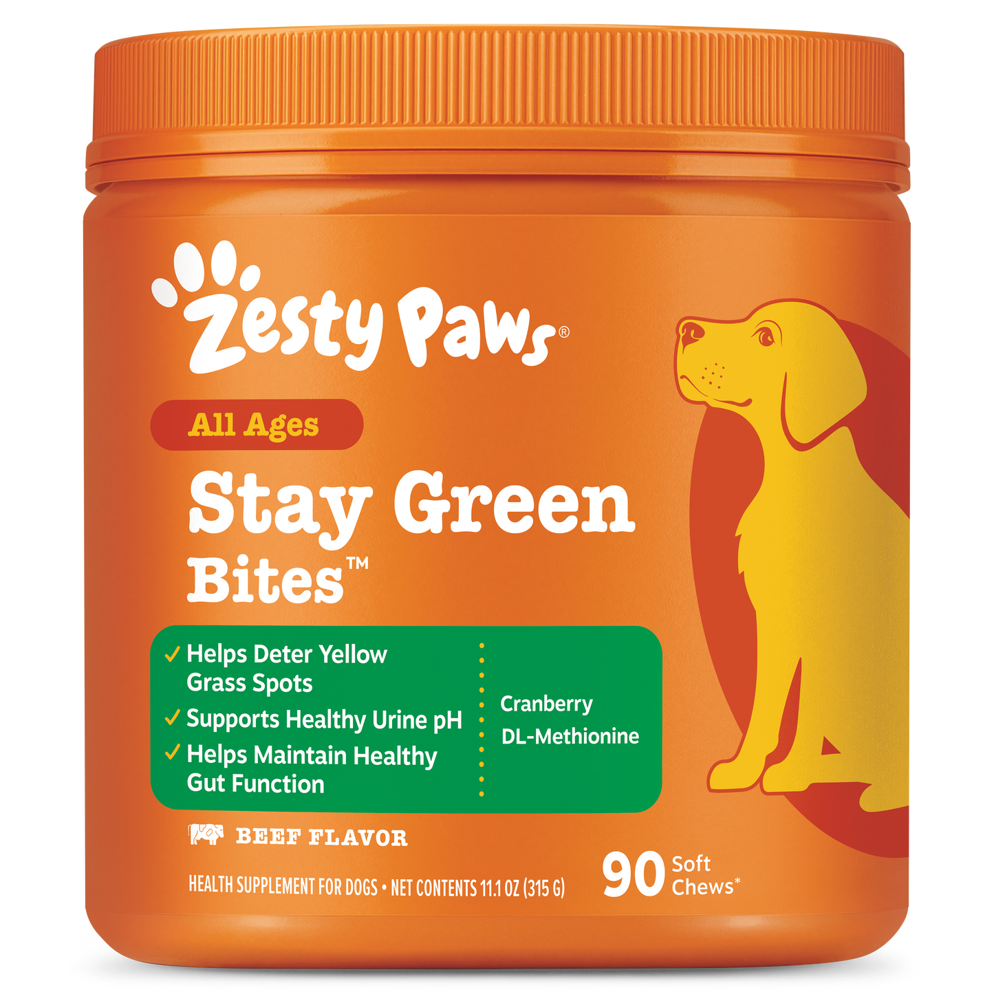 Zesty Paws 消化平衡軟糖(Stay Green) 官方圖片 2