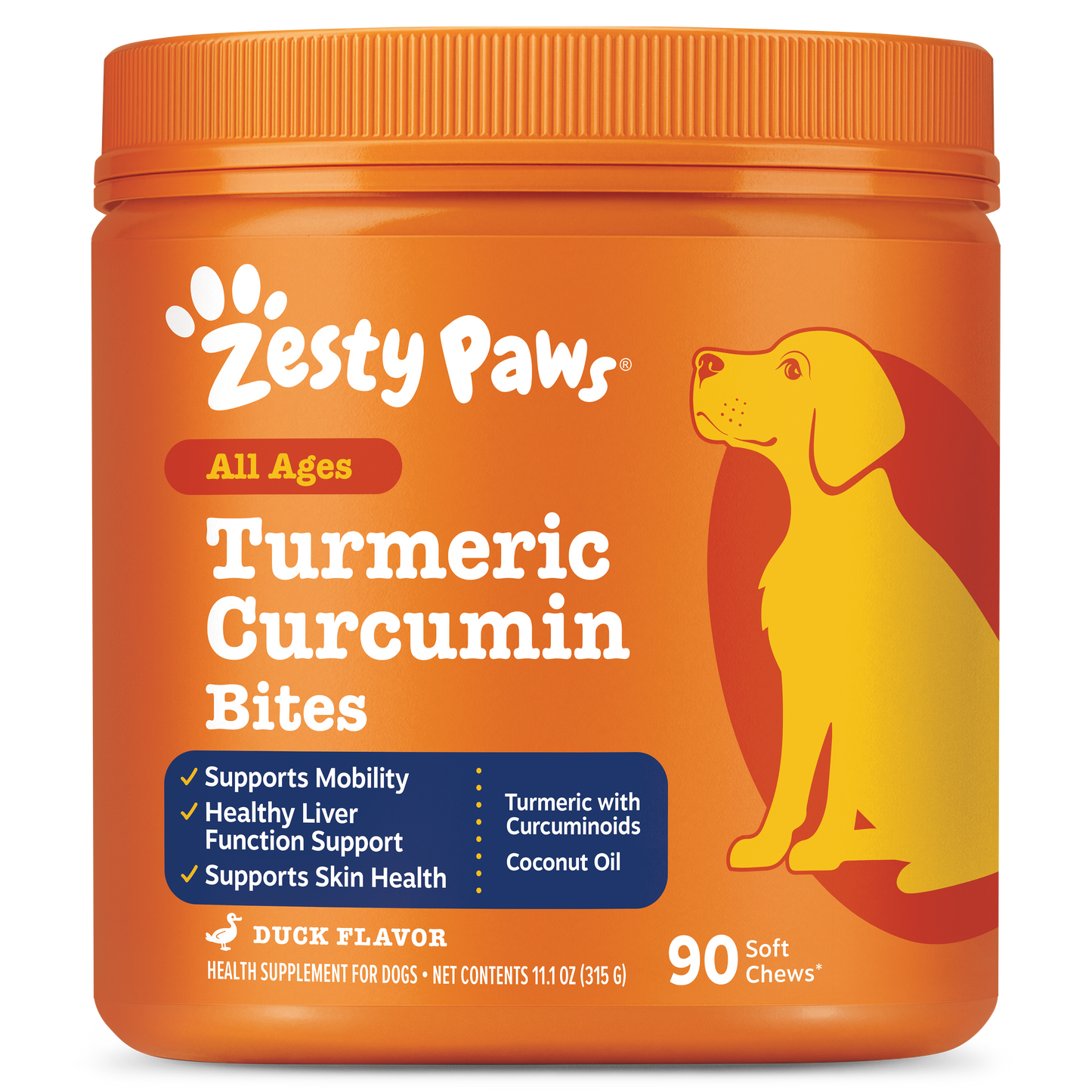 Zesty Paws 薑黃素免疫關節軟糖 官方圖片 1