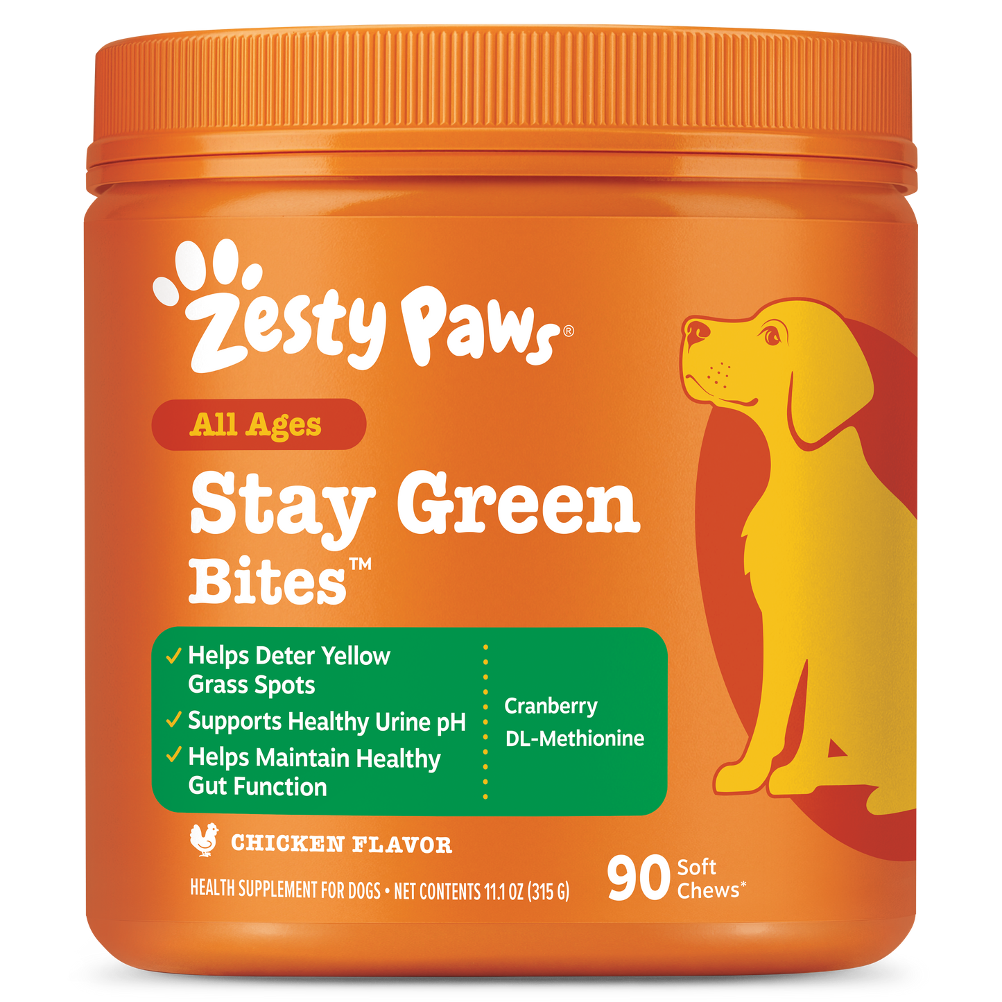 Zesty Paws 消化平衡軟糖(Stay Green) 官方圖片 1