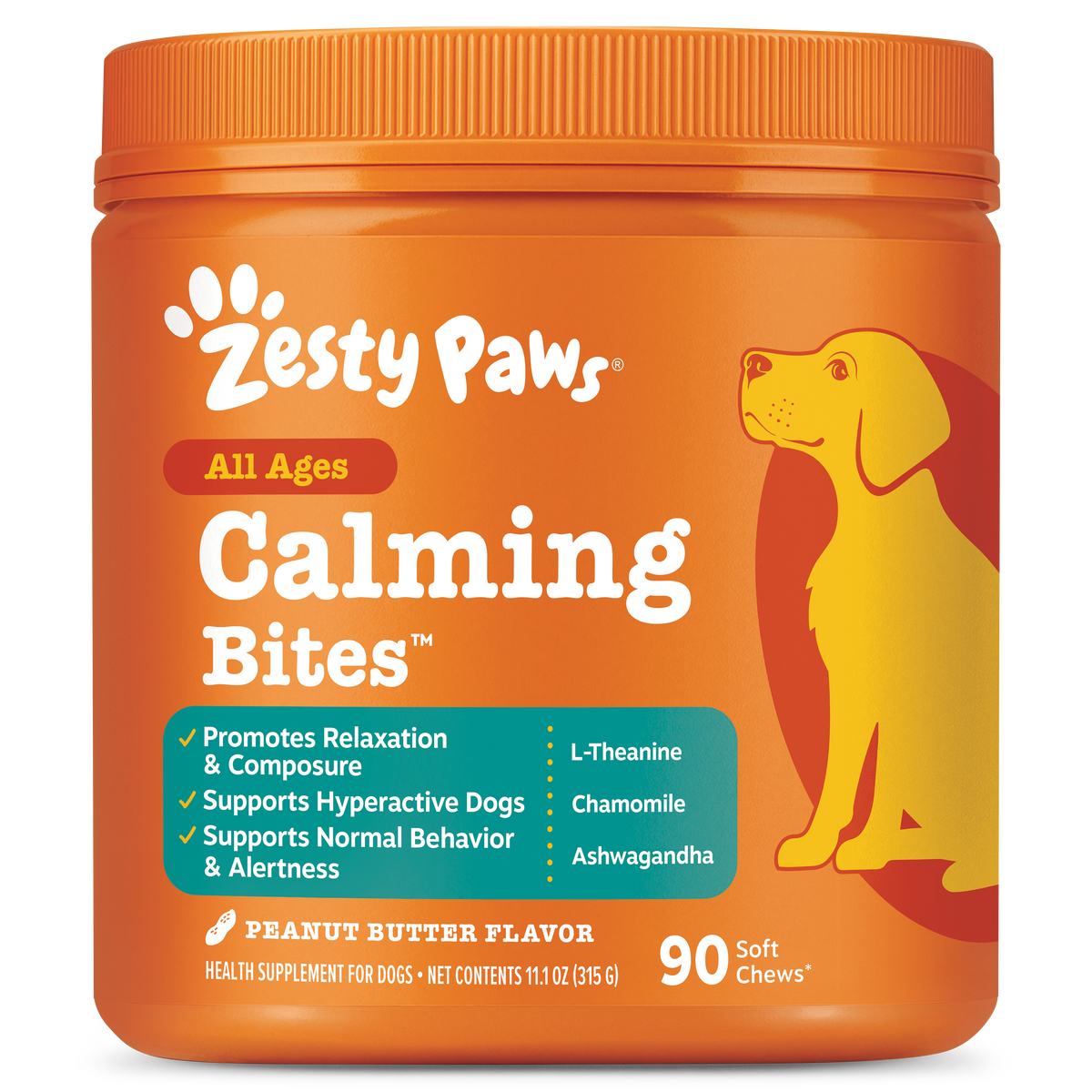 Zesty Paws Calming Bites brand image 3
