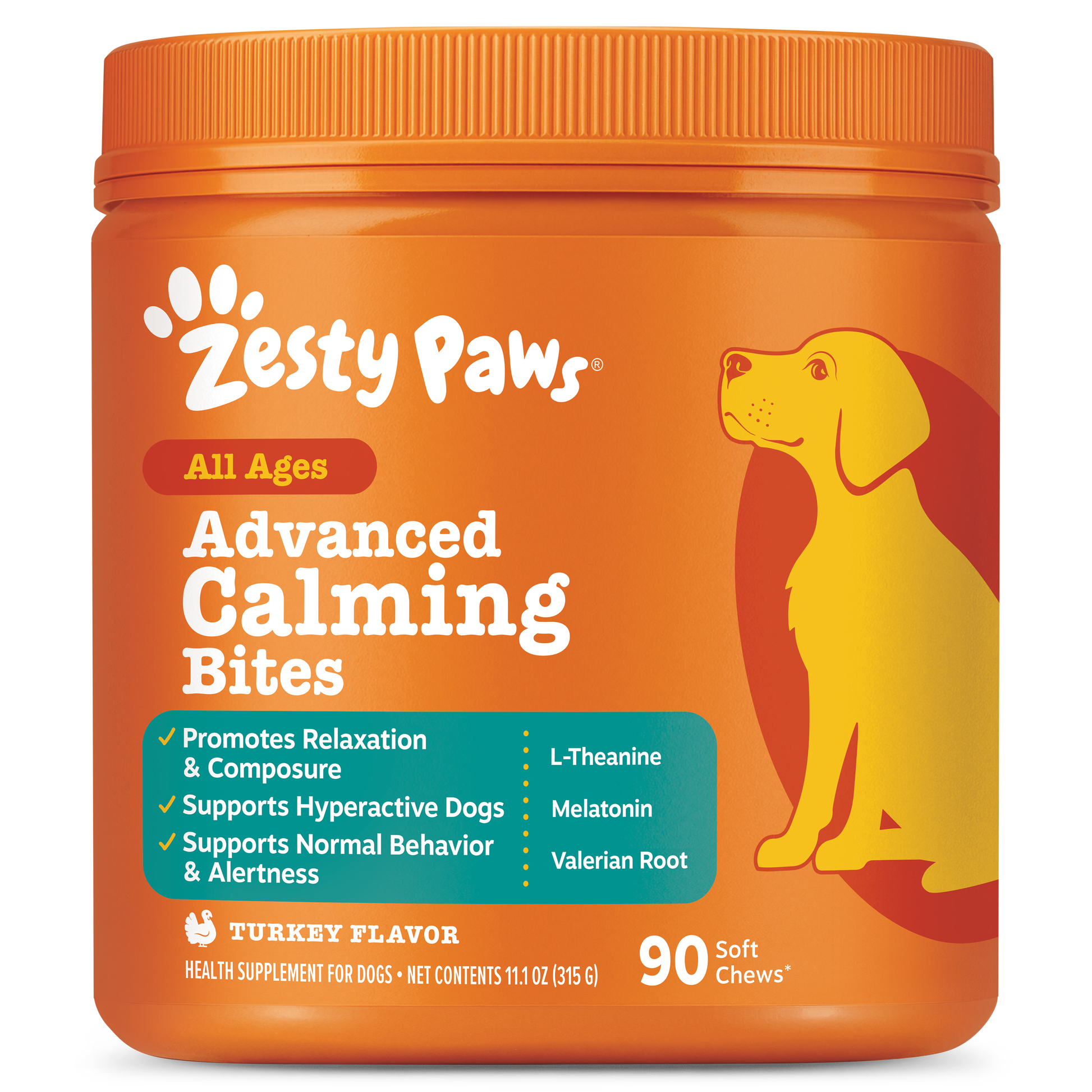 Zesty Paws 加強鎮靜軟糖(褪黑素) 官方圖片 1