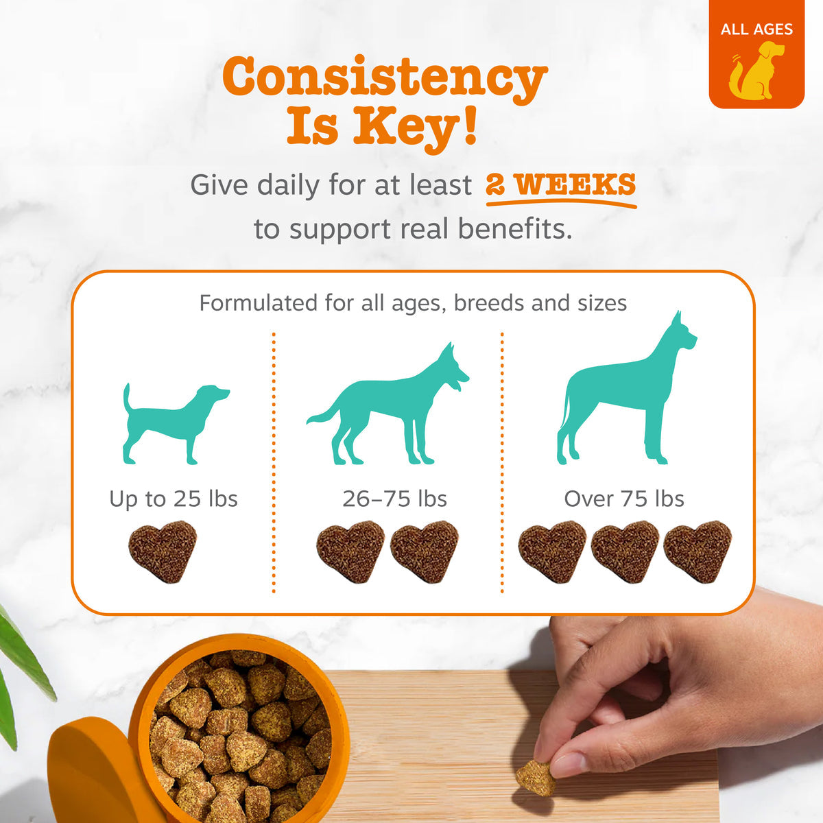 Zesty Paws 加強鎮靜軟糖(褪黑素) 官方圖片 4