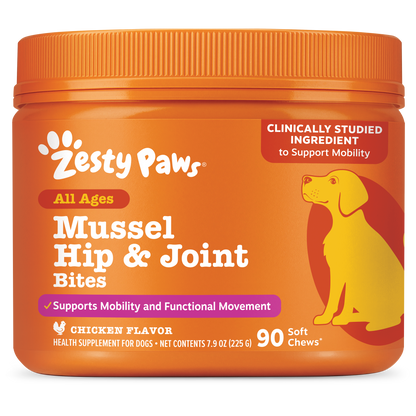 Zesty Paws 青口貽貝關節軟糖 官方圖片 1