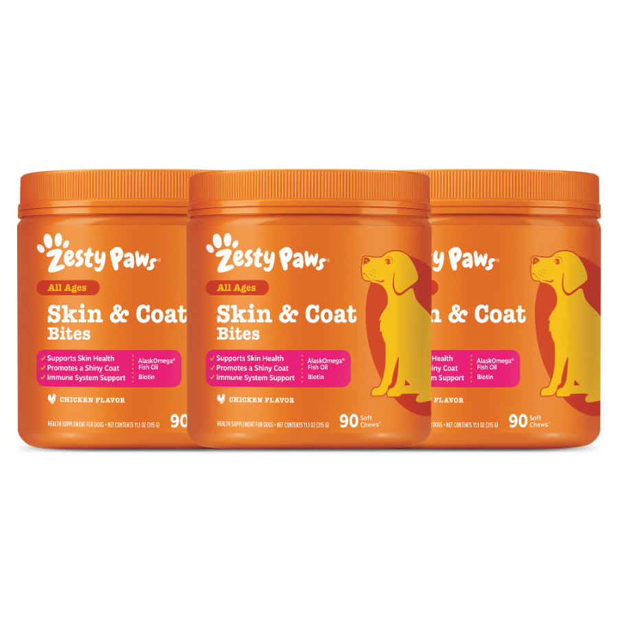 Zesty Paws 皮膚毛髮亮澤軟糖 官方圖片 4