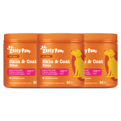 Zesty Paws 皮膚毛髮亮澤軟糖 官方圖片 4