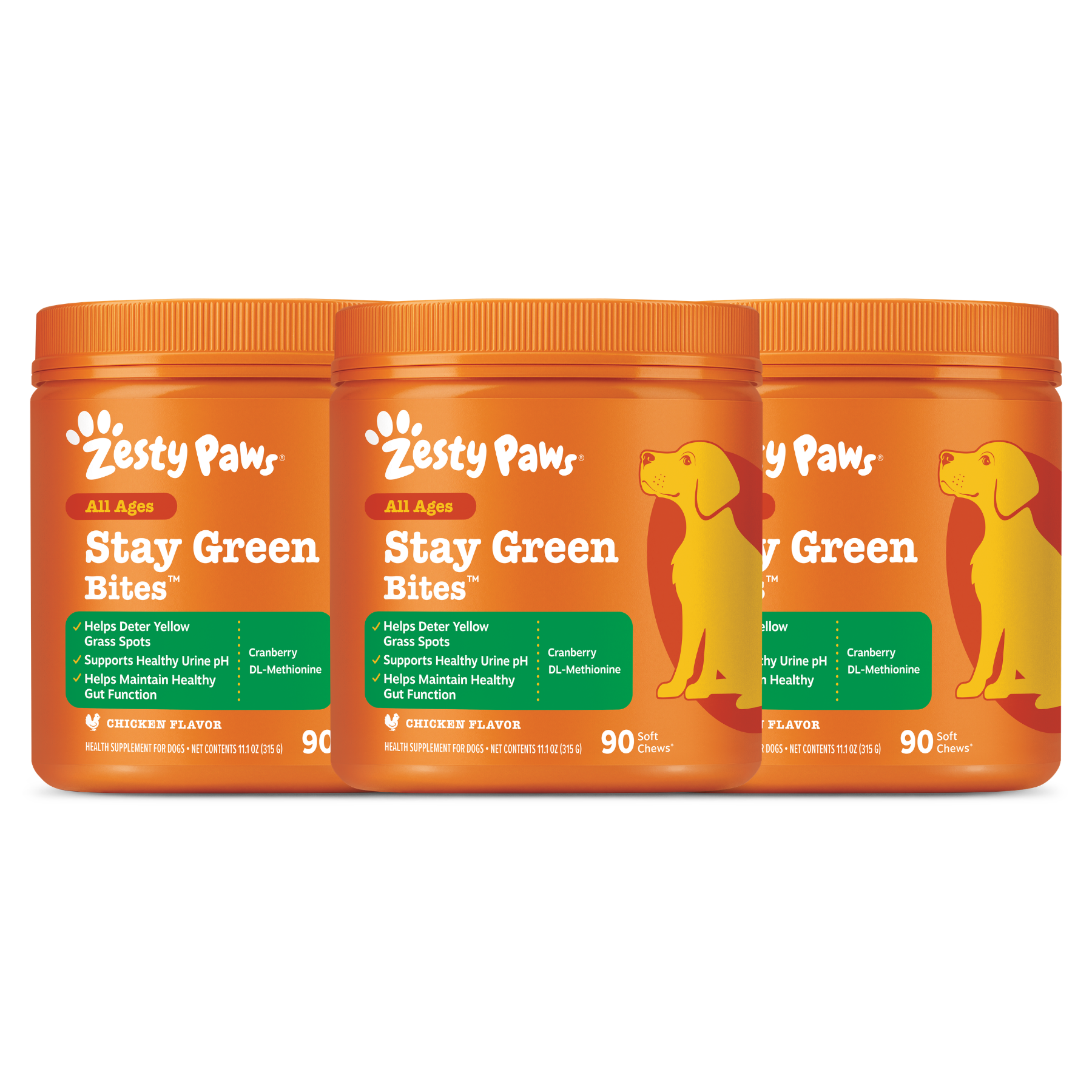 Zesty Paws 消化平衡軟糖(Stay Green) 官方圖片 4