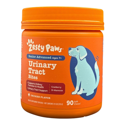 Zesty Paws 高齡犬泌尿護理軟咀嚼片 主圖
