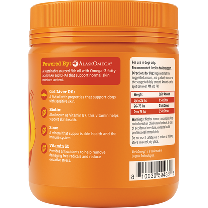Zesty Paws Itch Relief 雞肉味 90粒 新包裝條碼及使用標籤