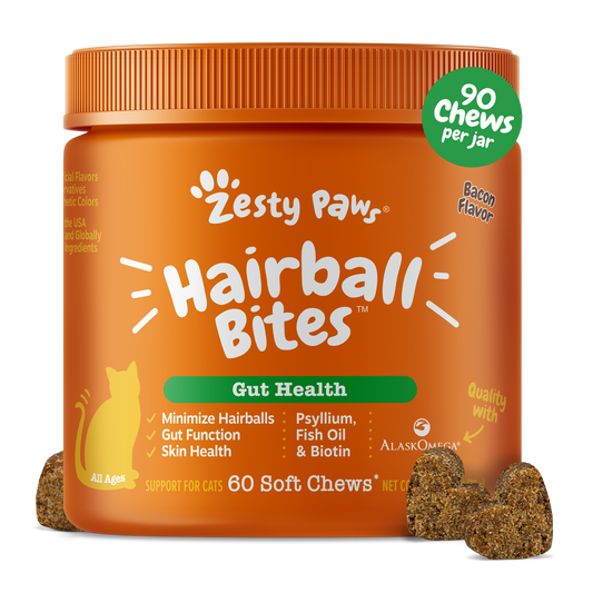 Zesty Paws 貓貓化毛球腸道軟糖 主圖