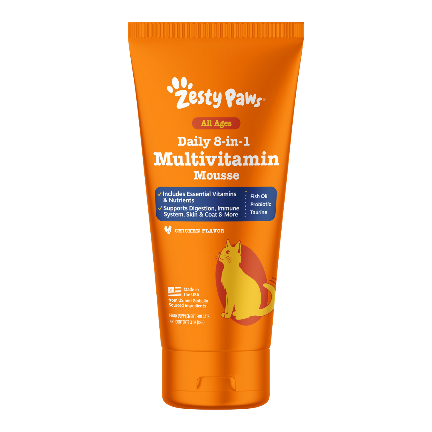 Zesty Paws 貓貓 8合1 綜合維他命肉泥 主圖