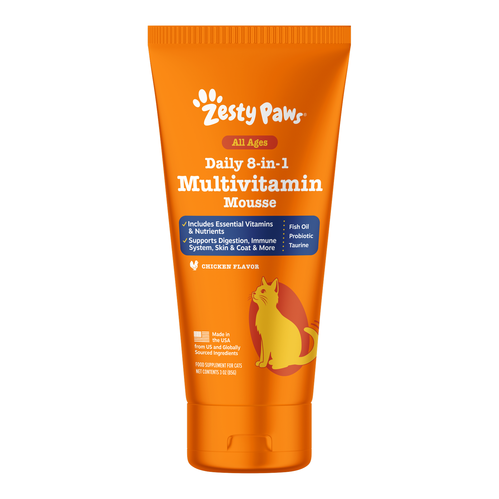 Zesty Paws 貓貓 8合1 綜合維他命肉泥 主圖