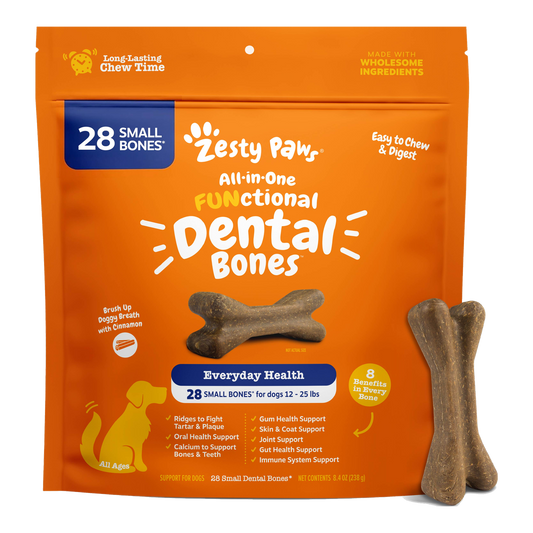 Zesty Paws 小型犬潔牙骨(28 支) 主圖