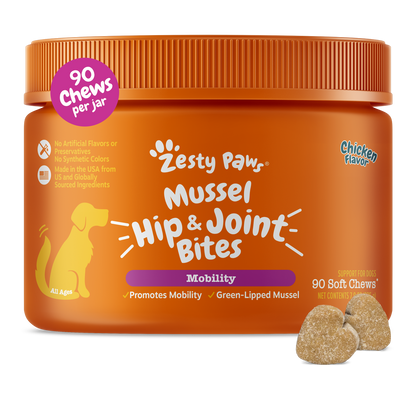 Zesty Paws 青口貽貝關節軟糖 主圖