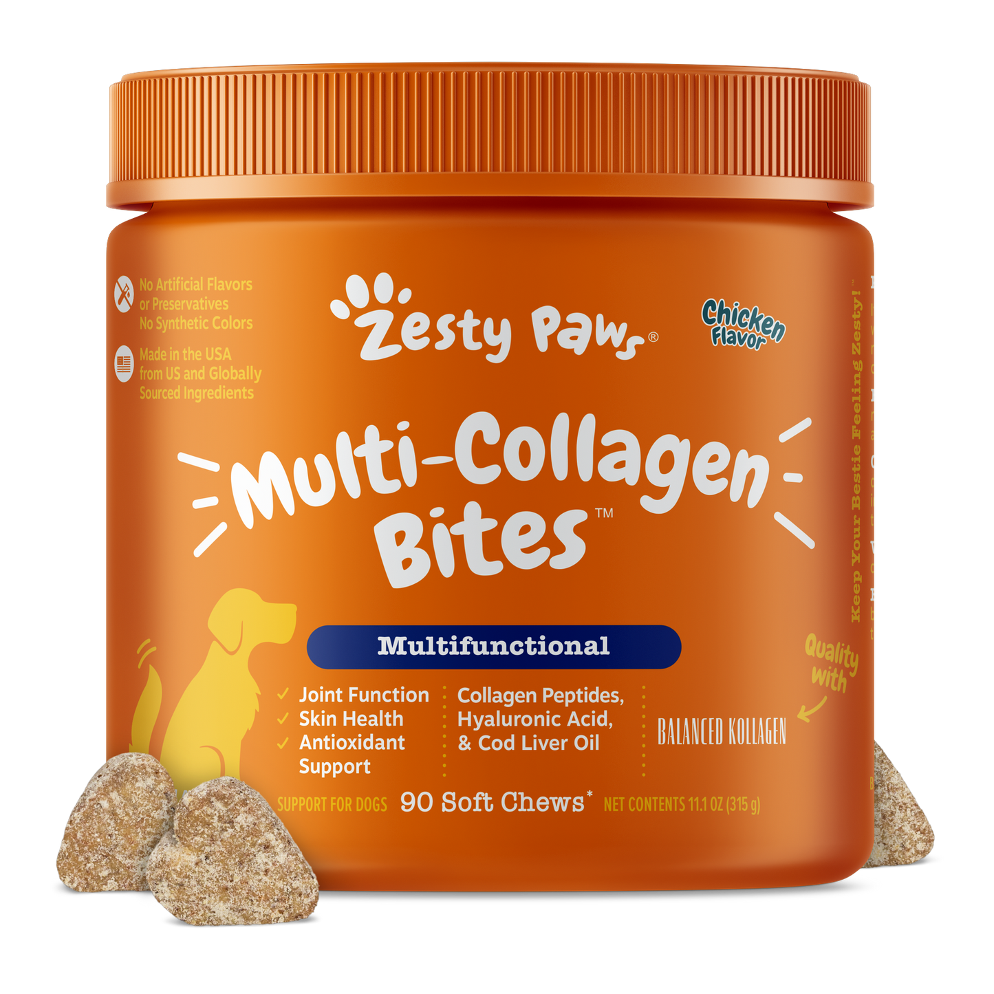 Zesty Paws 多效膠原蛋白軟糖 主圖
