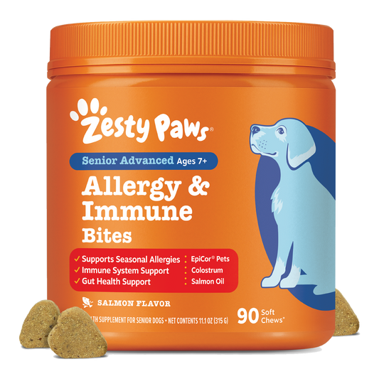 Zesty Paws 高齡犬過敏免疫軟糖 主圖
