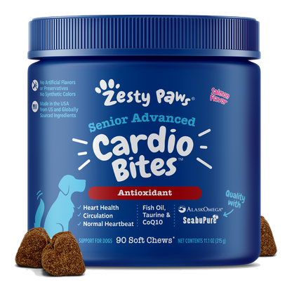 Zesty Paws 高齡犬心臟保健軟糖 主圖