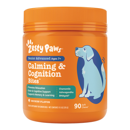 Zesty Paws 高齡犬鎮靜認知軟咀嚼片 主圖