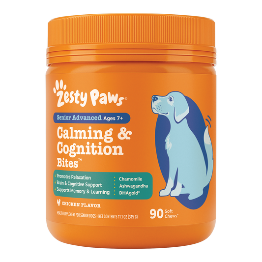 Zesty Paws 高齡犬鎮靜認知軟咀嚼片 主圖
