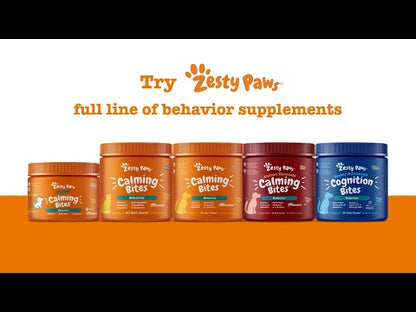 Zesty Paws 加強鎮靜軟嚼片(褪黑素) 官方短片:情緒舒緩系列