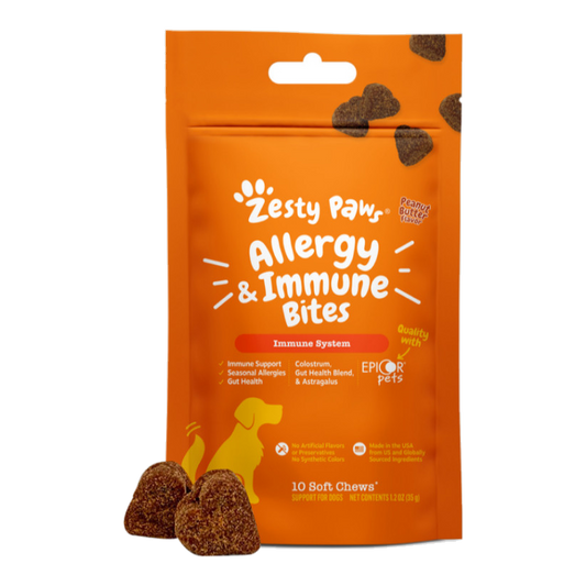 Zesty Paws 過敏免疫軟咀嚼片 試食裝(10 粒)