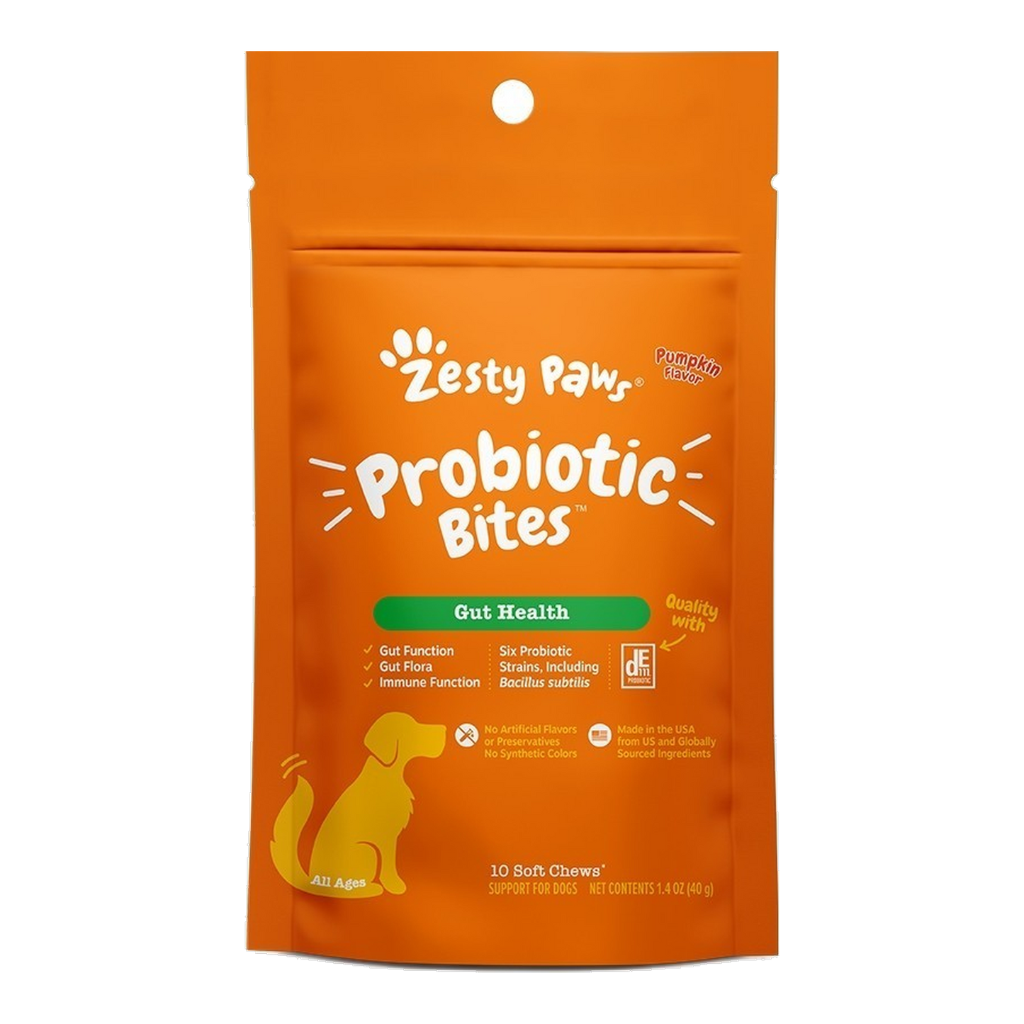 Zesty Paws 益生菌腸道軟糖 試食裝(10 粒)