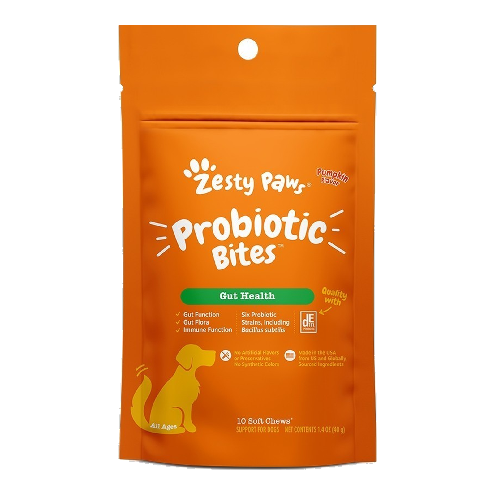 Zesty Paws 益生菌腸道軟糖 試食裝(10 粒)