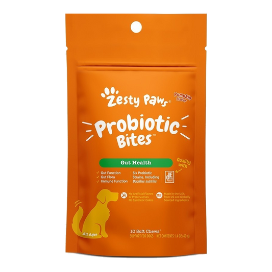 Zesty Paws 益生菌腸道軟咀嚼片 試食裝(10 粒)