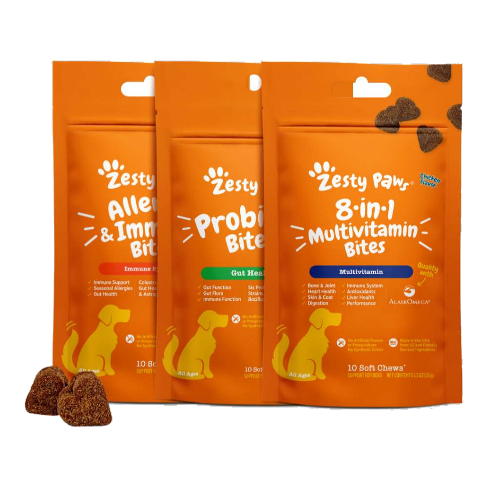 Zesty Paws 試食裝系列 三款袋裝