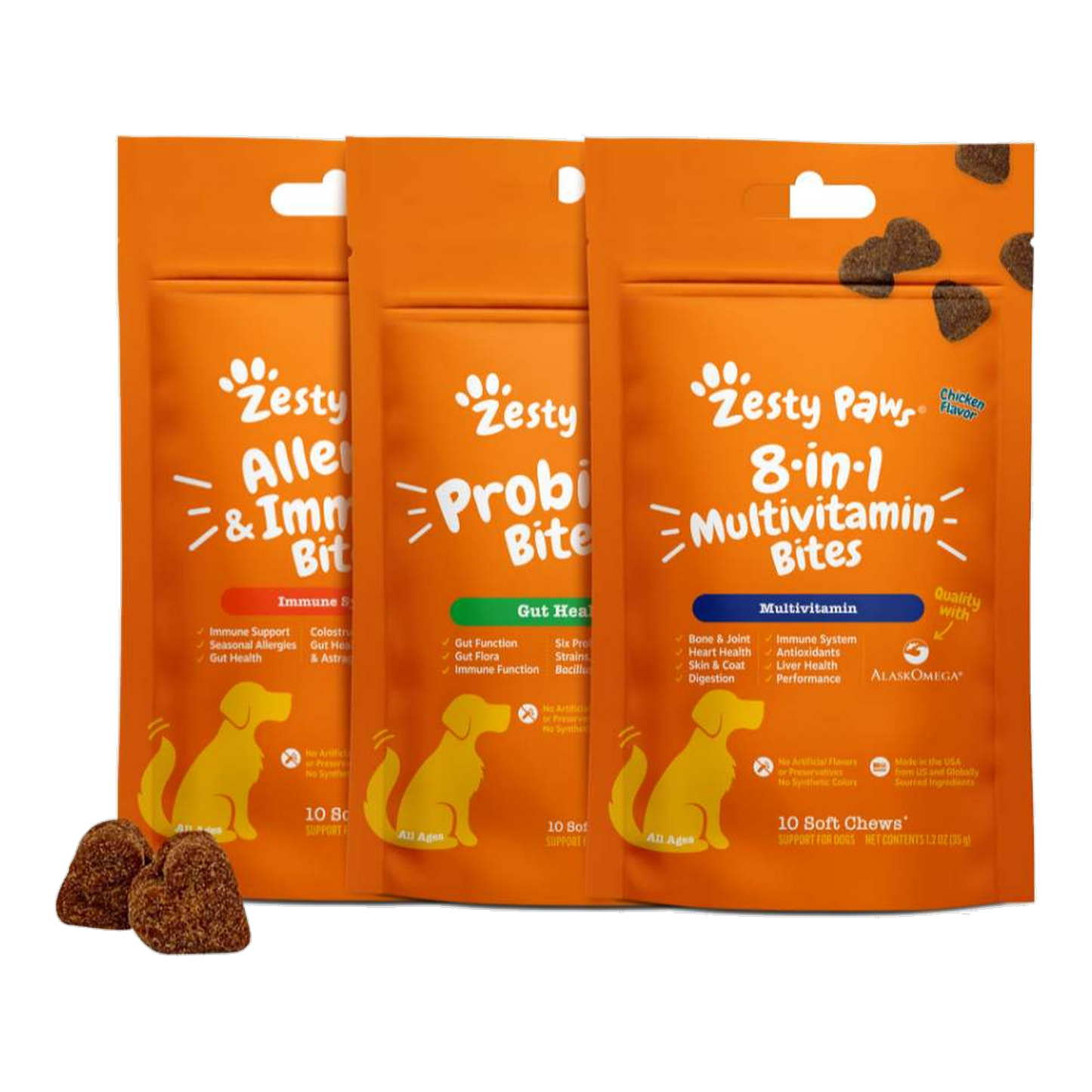 Zesty Paws 試食裝系列 三款袋裝
